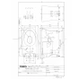 TOTO CS232B+SH232BAK+TCF4734 ピュアレストQR+アプリコットF3 取扱説明書 商品図面 施工説明書 ピュアレストQR+アプリコットF3 商品図面1